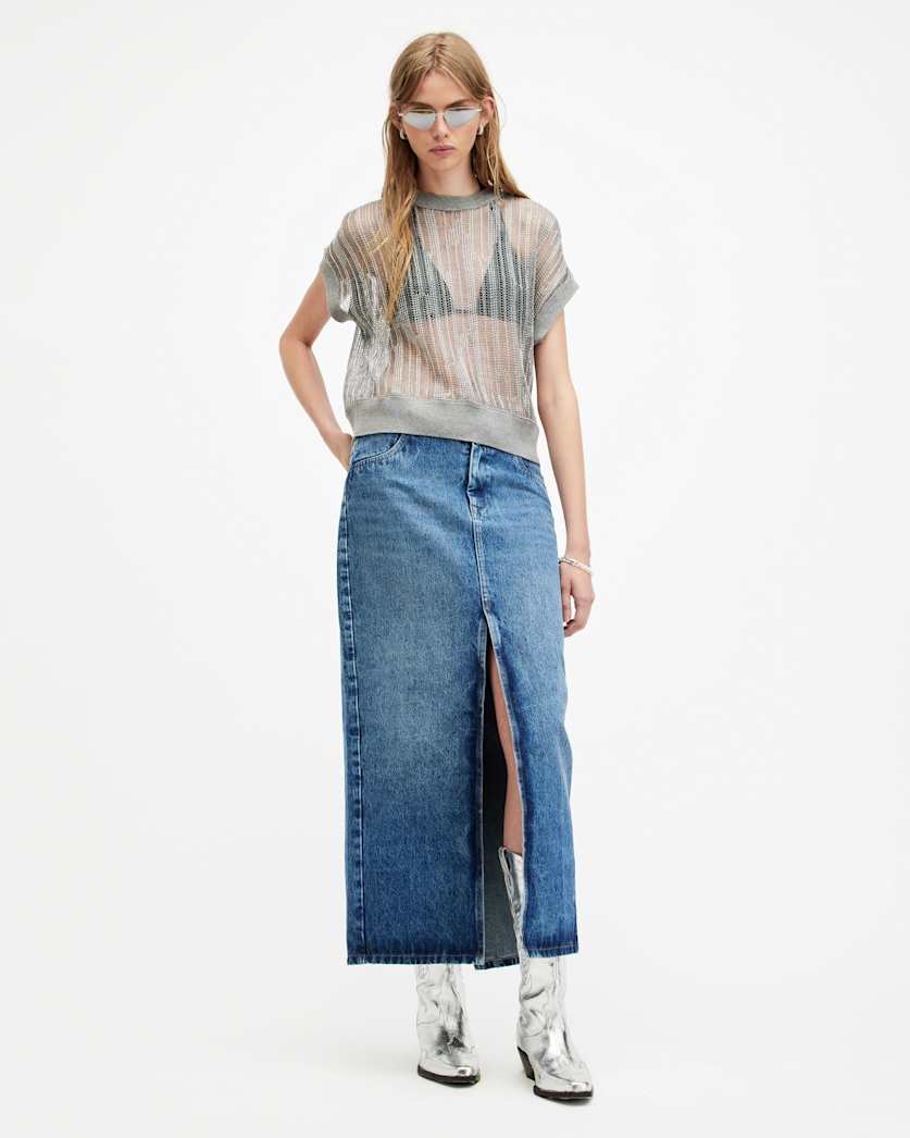 Giana Metallic Tank Top