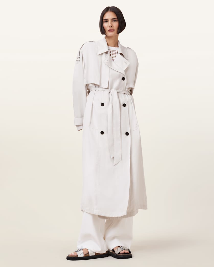 Linnie Lightweight Trench Coat