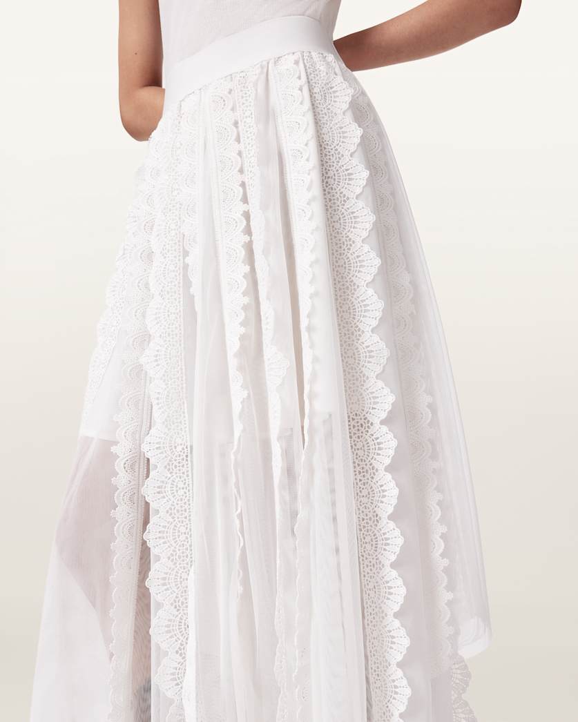 Vashtie Lace Maxi Skirt