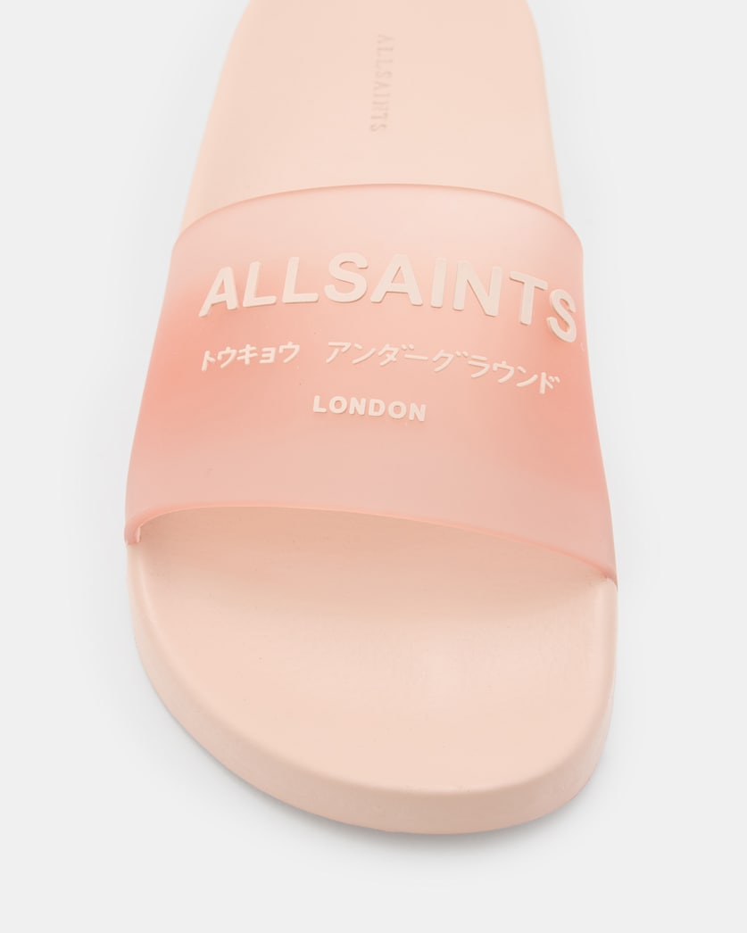Underground Logo Slip On Slides