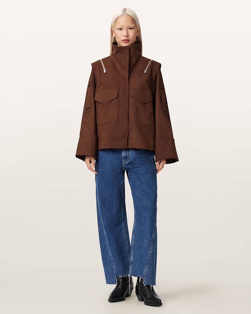 Leighton Cotton Utility Jacket