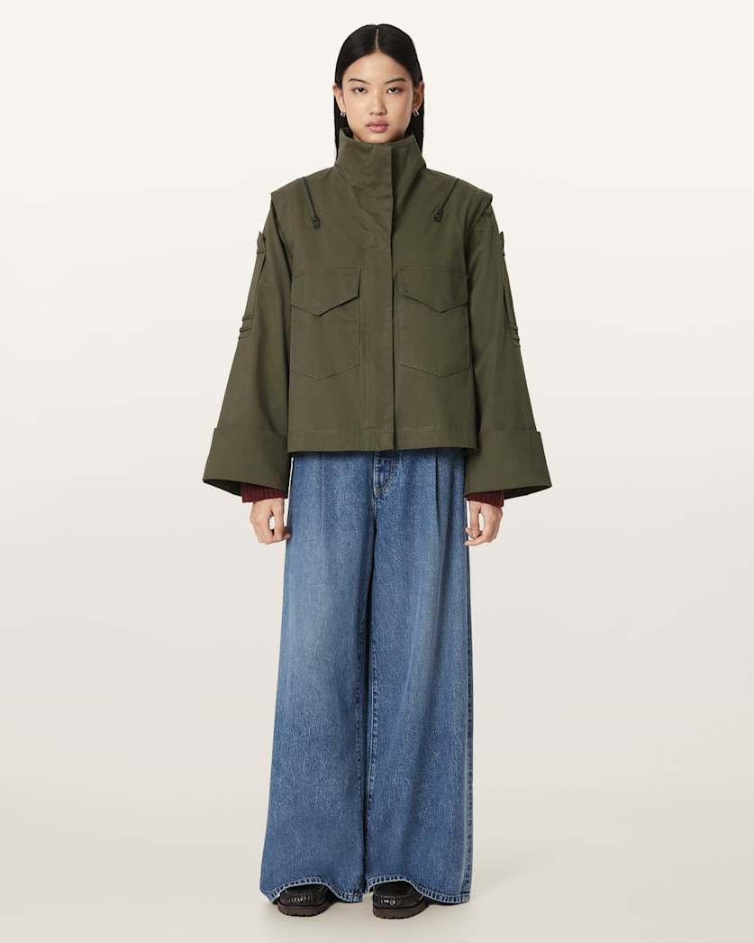 Leighton Cotton Utility Jacket