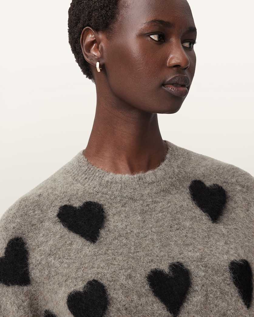 Amora Jacquard Brushed Sweater