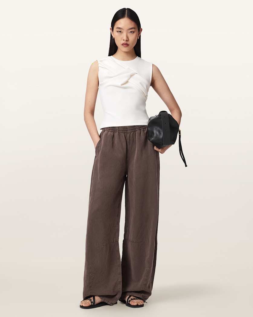 Nella Slim Fit Sleeveless Tank Top