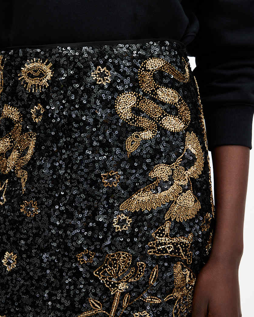 Jamilia Embellished Mini Skirt