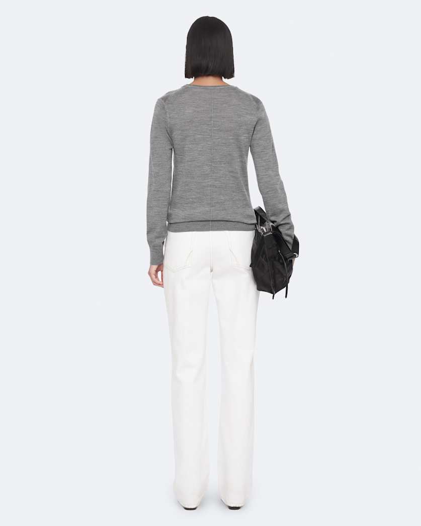 Coyte merino wool crew-neck jumper
