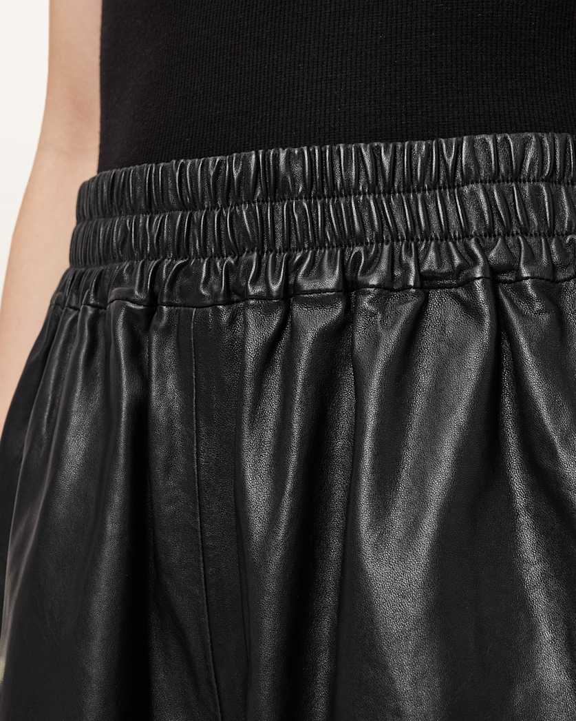 Arla Lea Leather Shorts