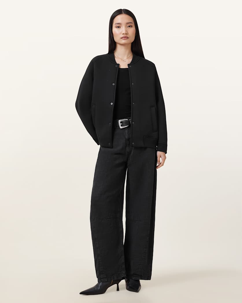 Nicola Oversized Bomber Jacket