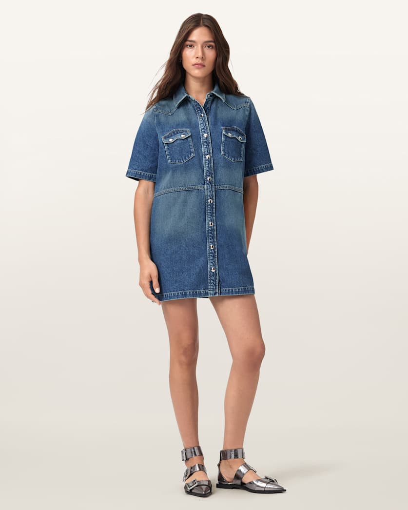 Rock Denim Mini Dress