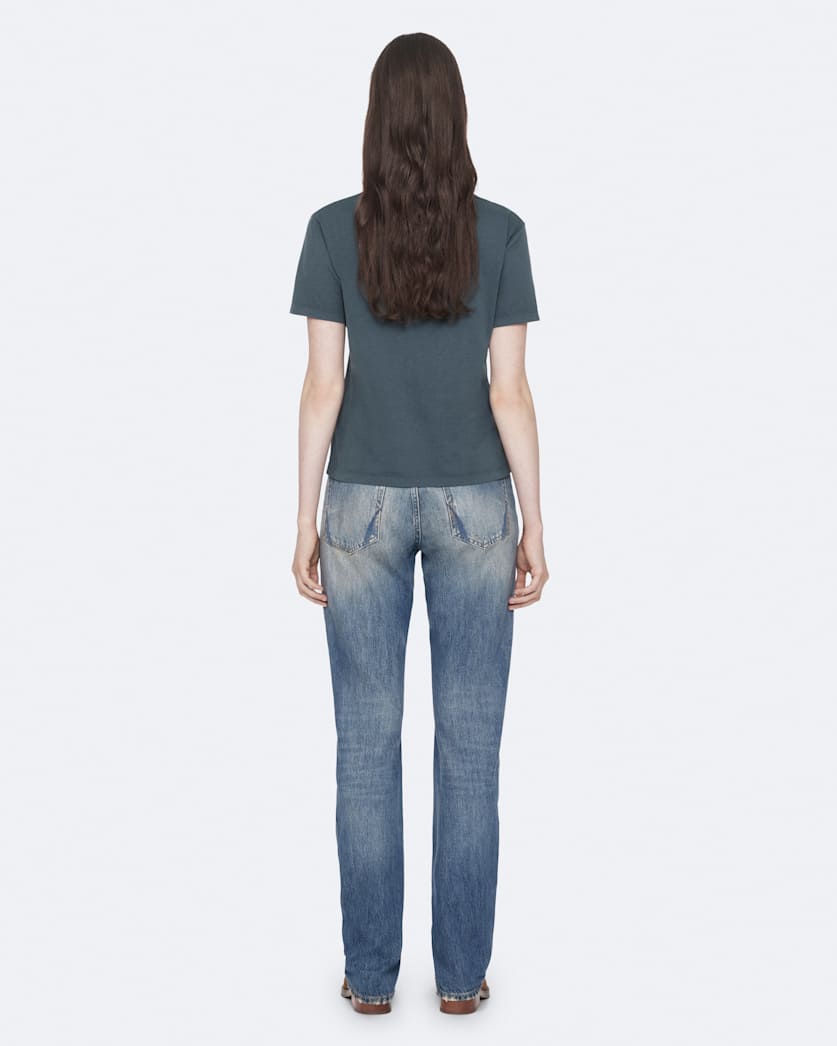 Tinted Light Indigo Nat Low-Rise Slim Jeans