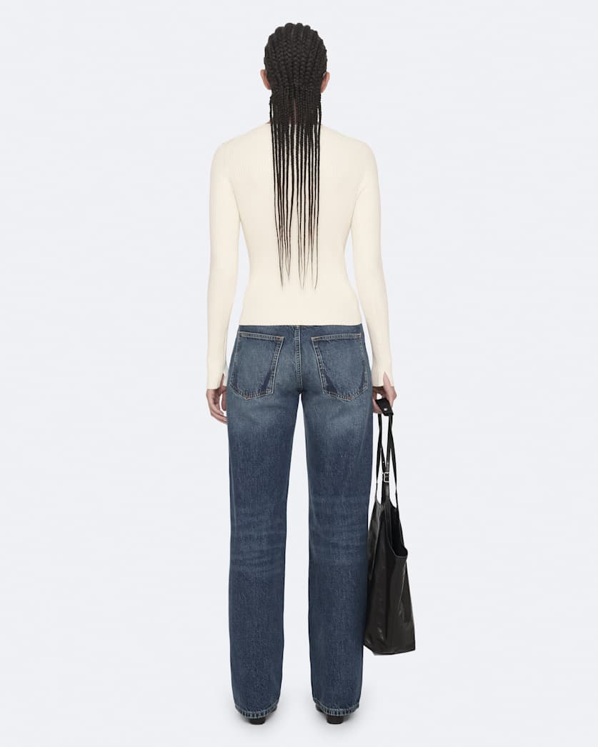 Cruz asymmetric button-front cardigan