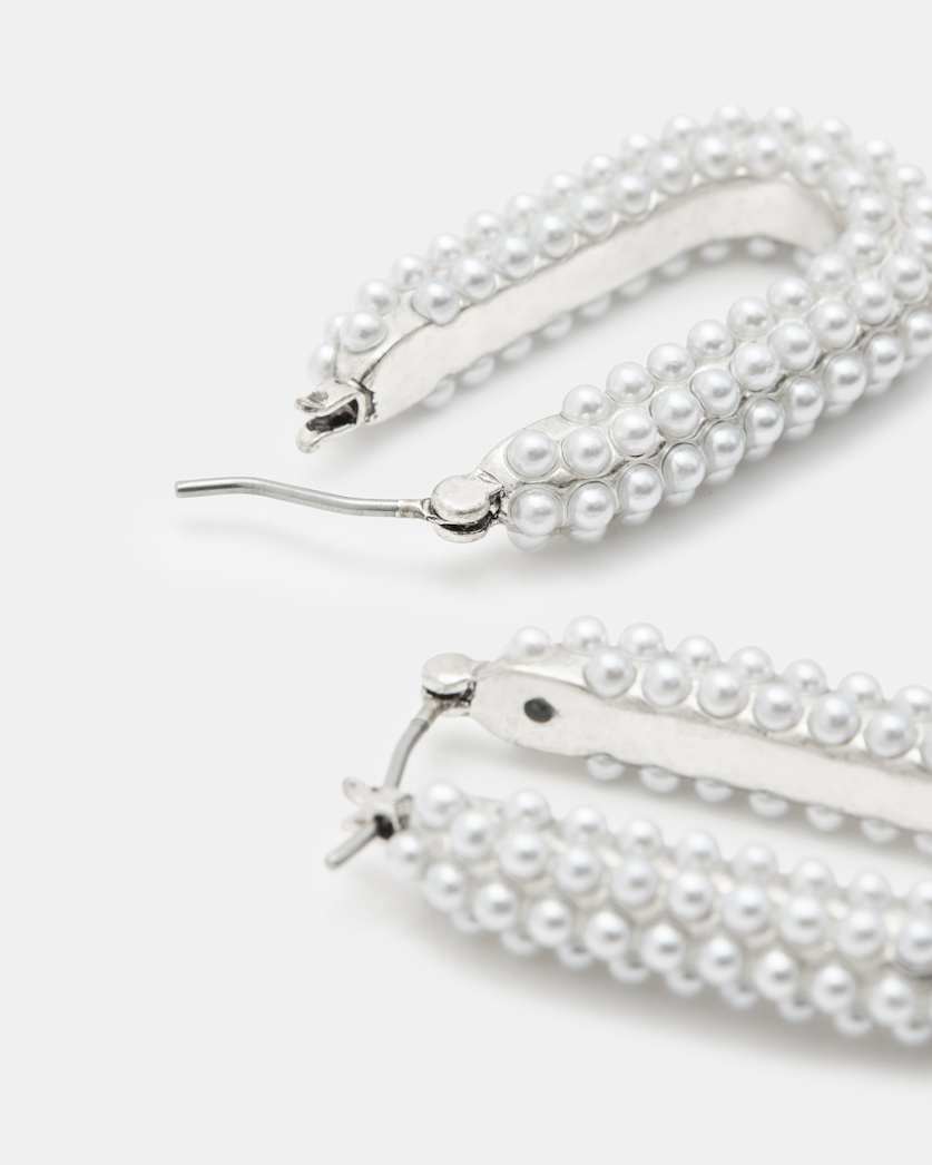 Cydney Oval Hoop Earrings