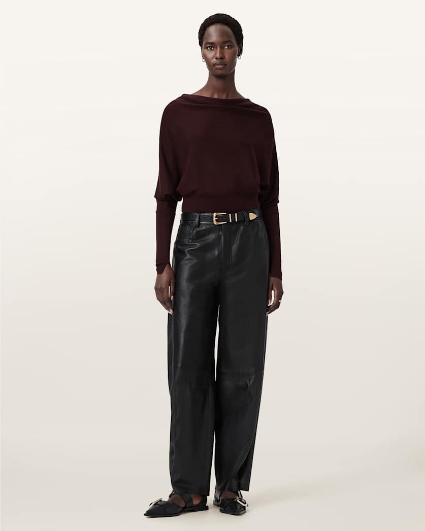 Ridley Cropped Wool Jumper