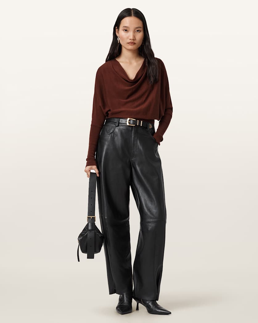 Ridley Cropped Wool Jumper
