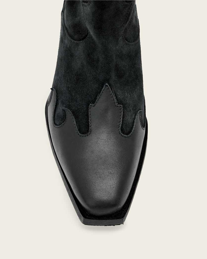 Allsaints Dolly Western Women Boots - Black