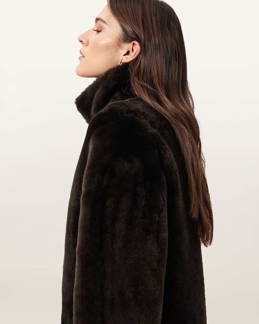 Serra Reversible Shearling Coat