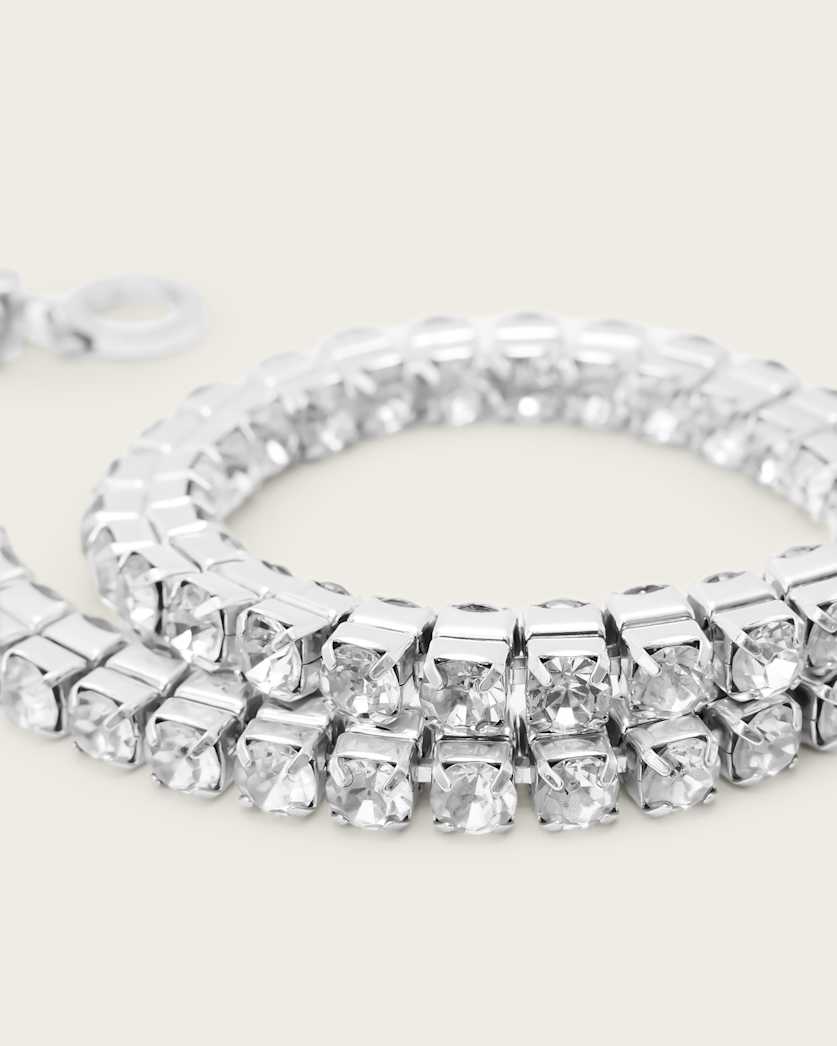 Gia Crystal Chain Necklace