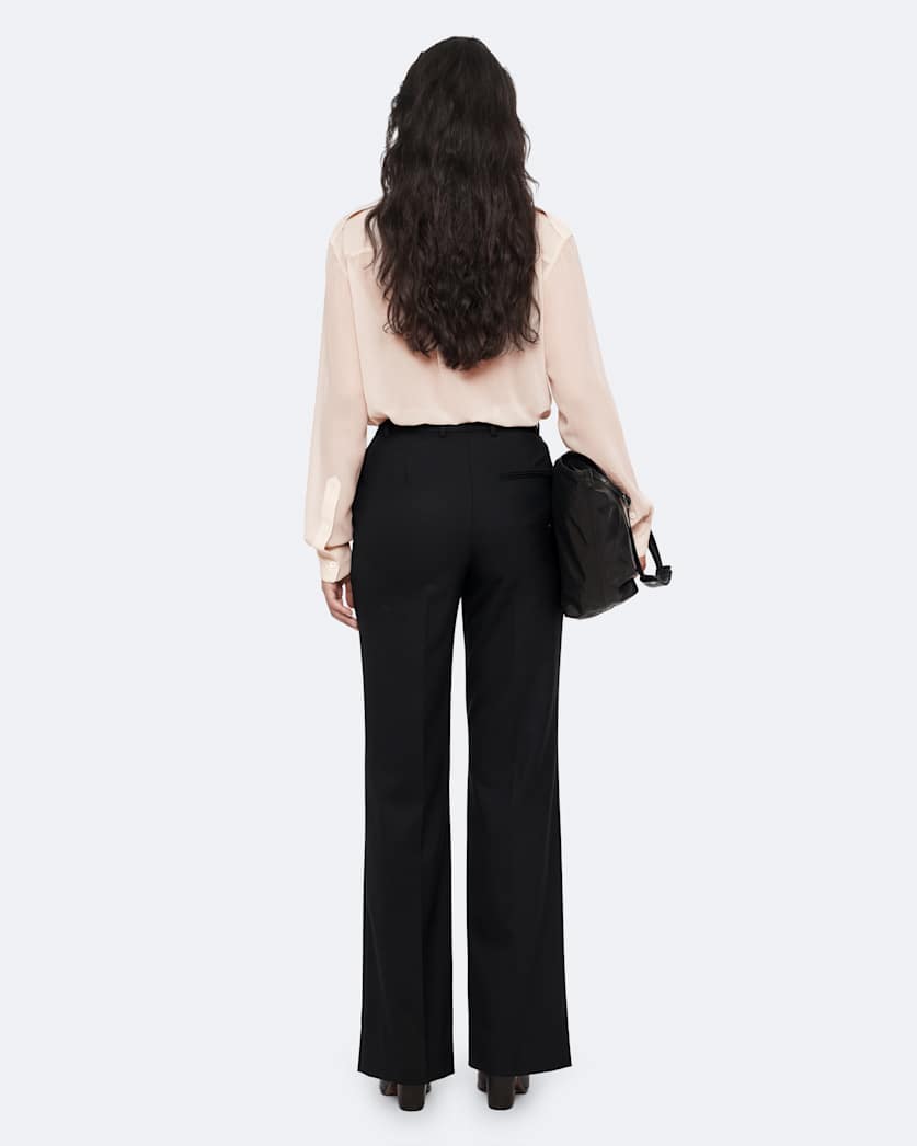 Sheer military shirt