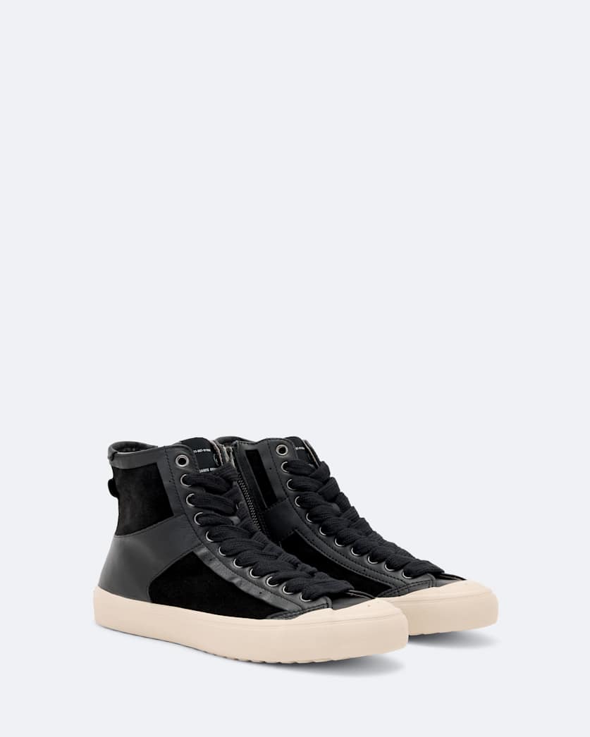 Numont Vulcanised High-Top Trainers