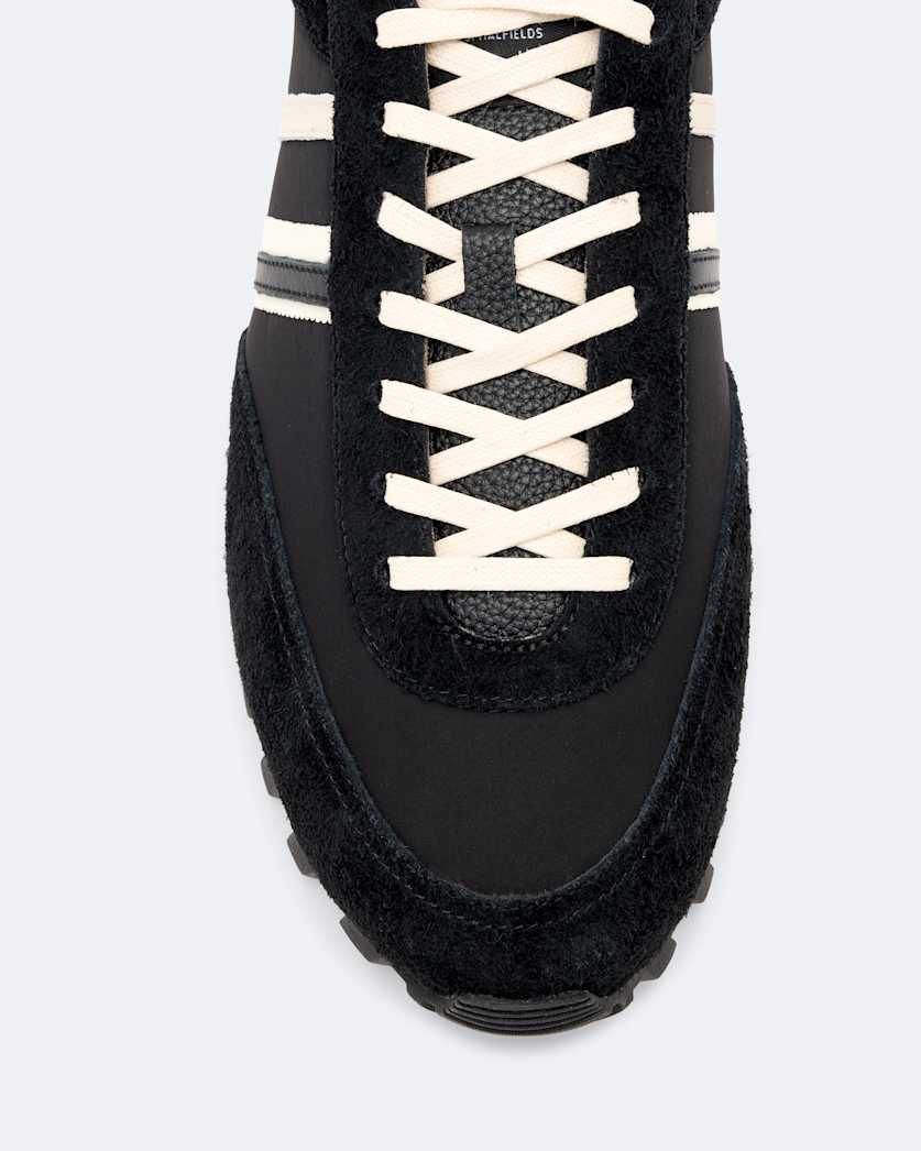 Robin Nylon And Suede Runner Trainers