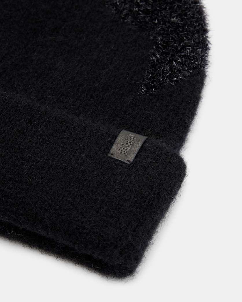 Star Tinsel Metallic Beanie