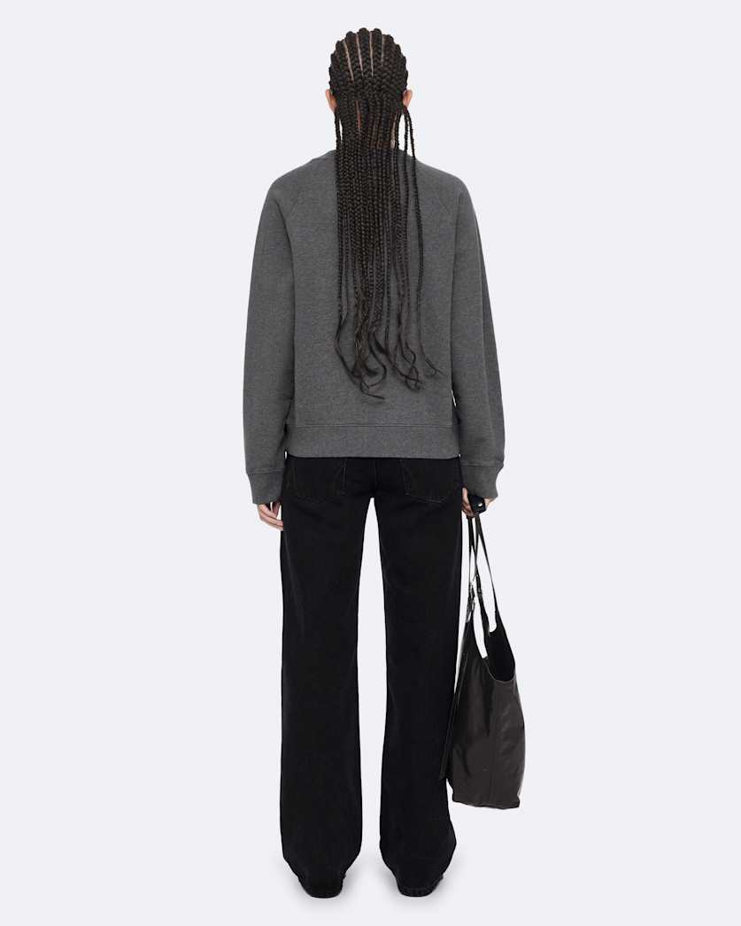 Relaxed raglan sweatshirt