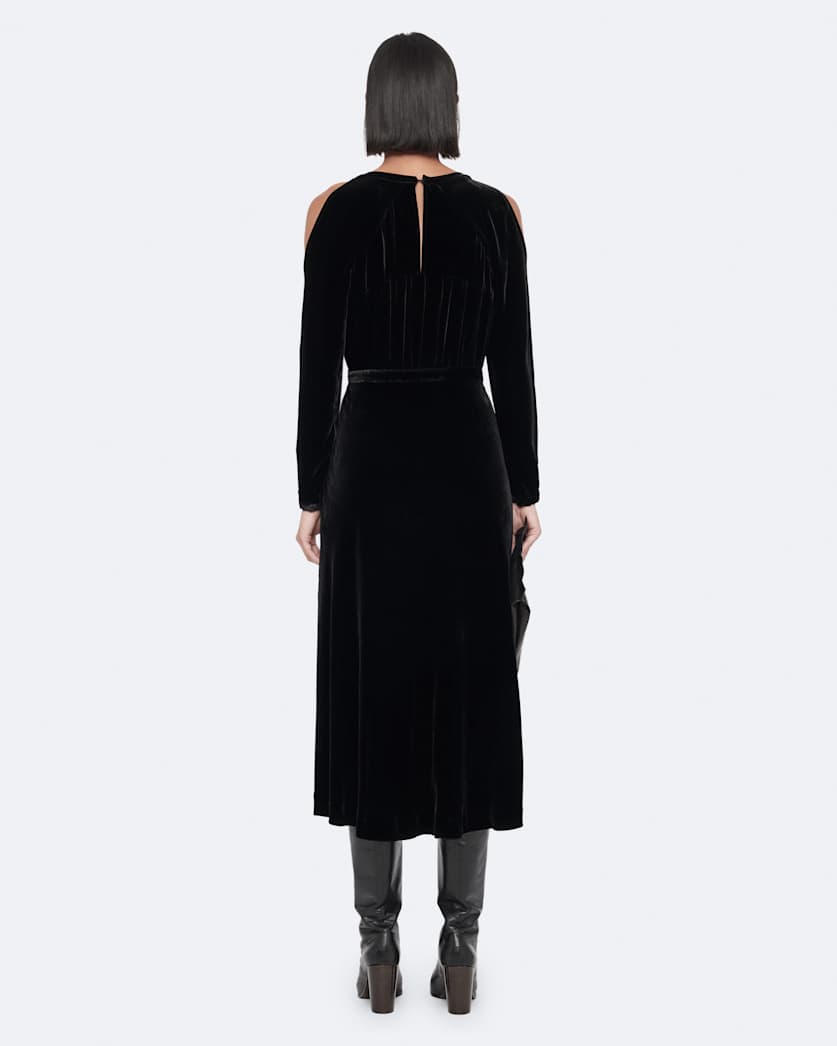 Chrissy Velvet Midi Dress