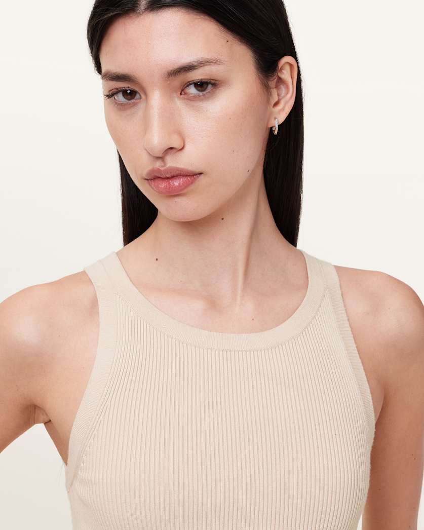 Zenia Sleeveless Asymmetric Midi Dress