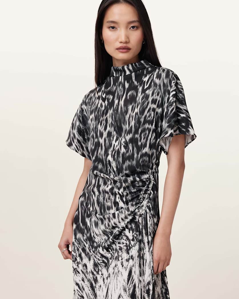 Rosie Short Sleeve Midi Dress