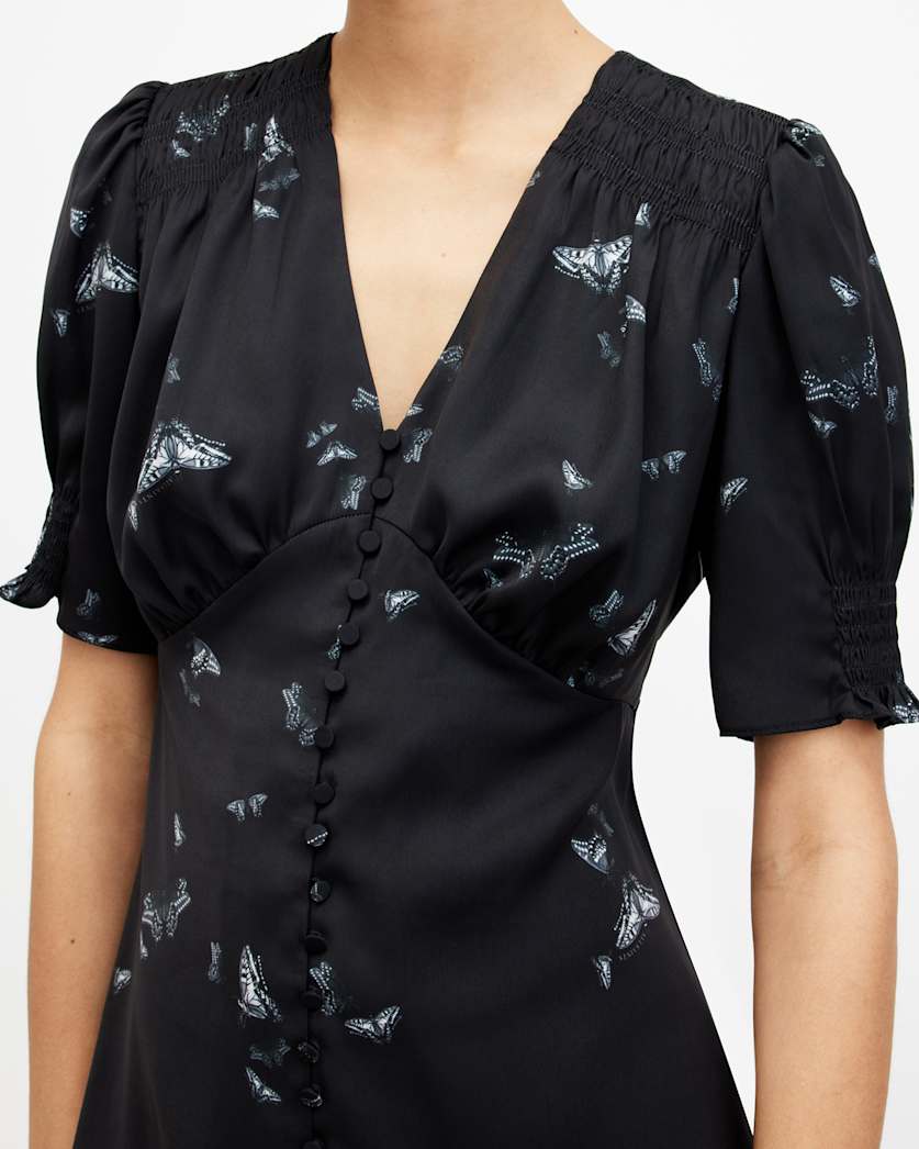 Demi V-Neck Mini Dress