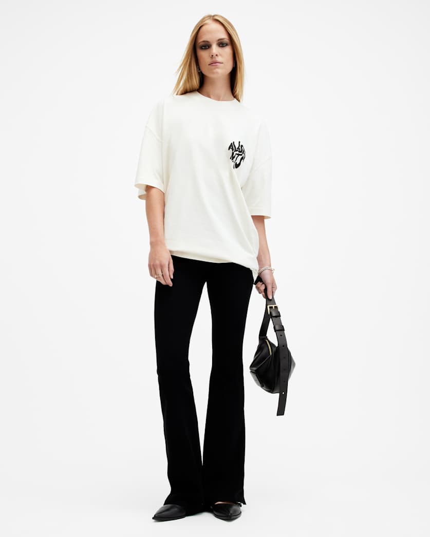 Orlando Logo Print Oversized T-Shirt