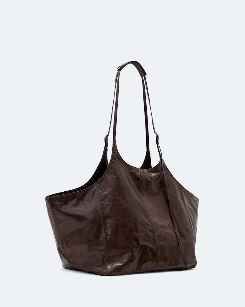 Siloh Oversized Leather Tote Bag