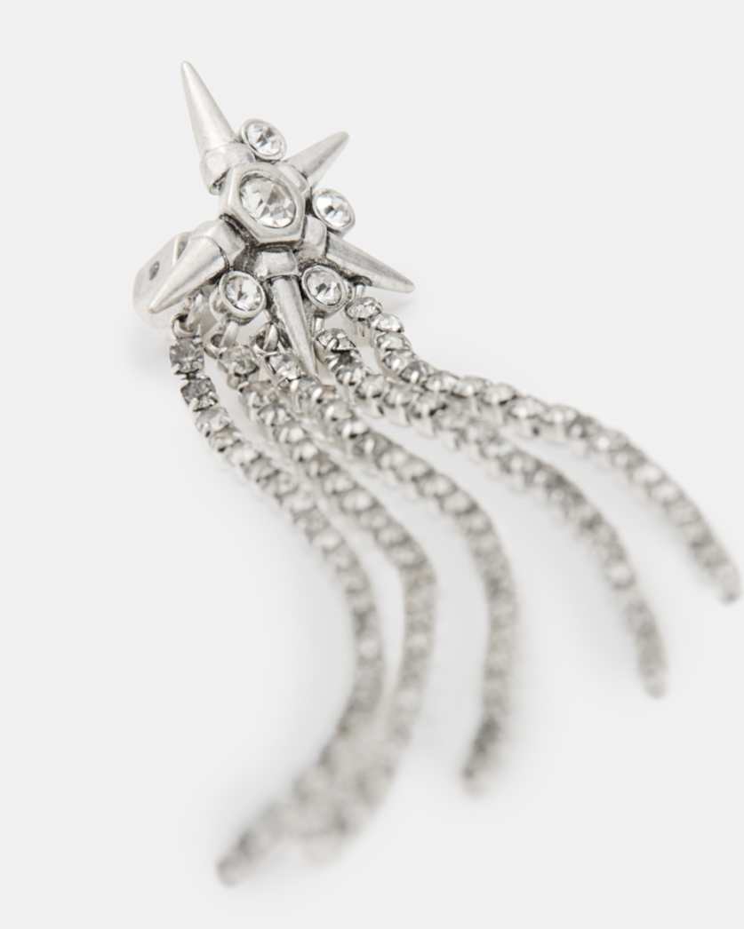 Eclipse Chain Star Earrings