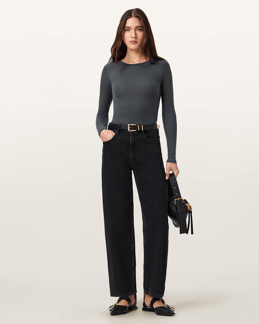 Rina Long Sleeve Crew Neck T-Shirt