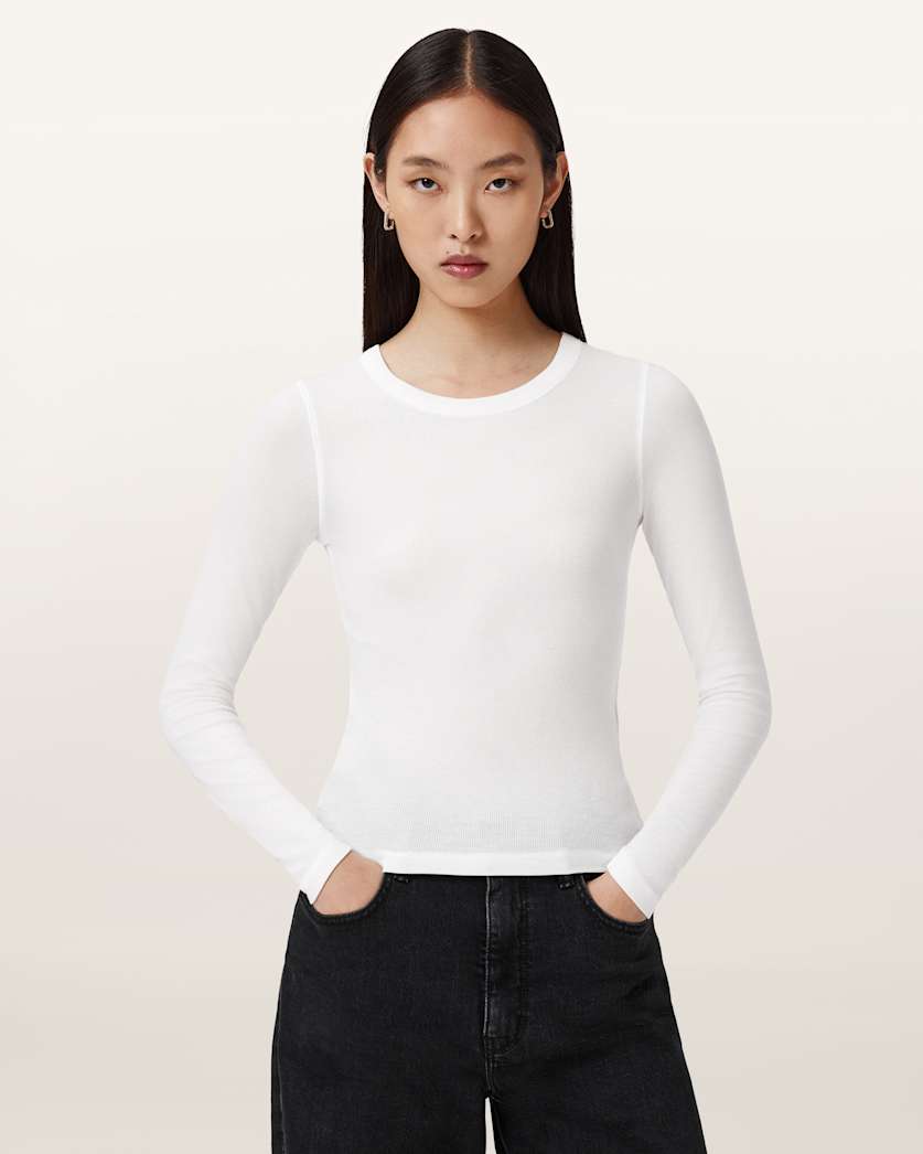 Rina Long Sleeve Crew Neck T-Shirt