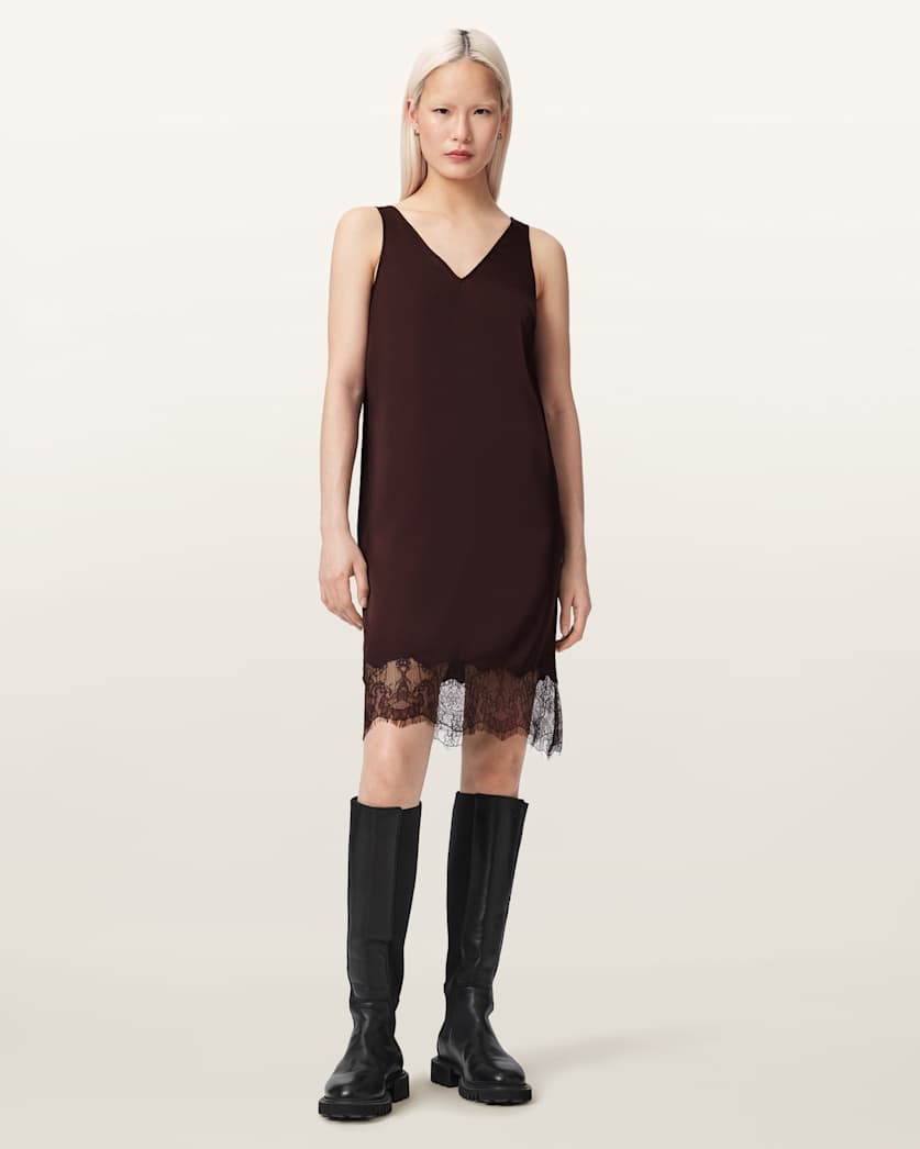 knee length sweater dresses Donna Karan New York Women's Knit Short Sleeve Midi Dress main image 0