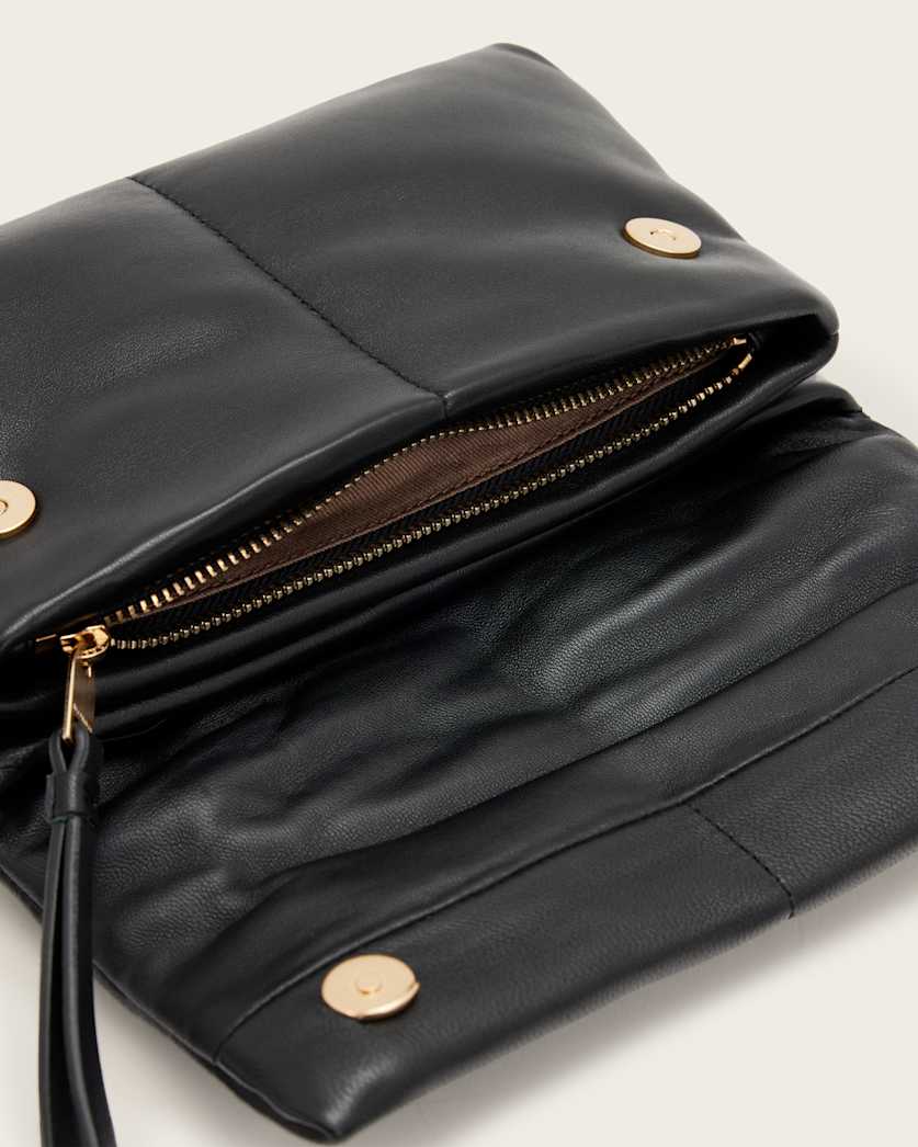 Ezra Quilted Leather Crossbody Bag