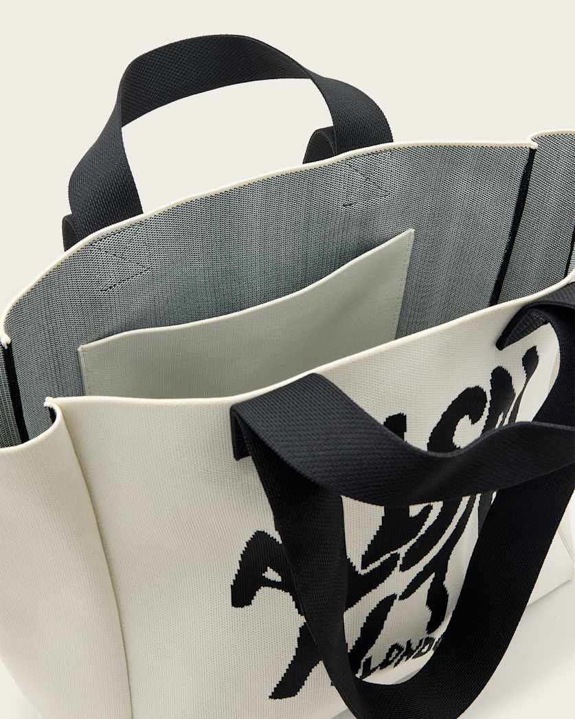 Izzy Orlando Logo Knitted Tote Bag