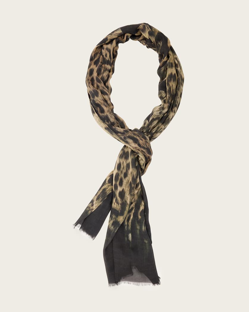 Evia Leopard Print Sarong