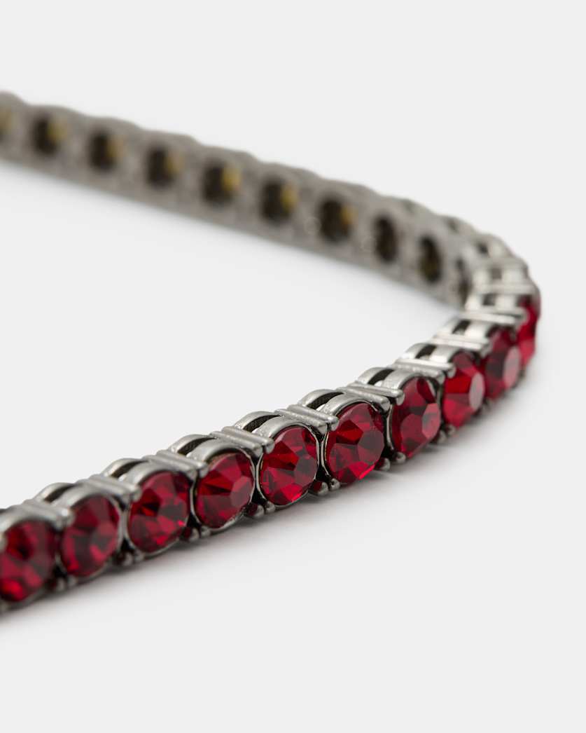 Izzy Crystal Drop Chain Earrings