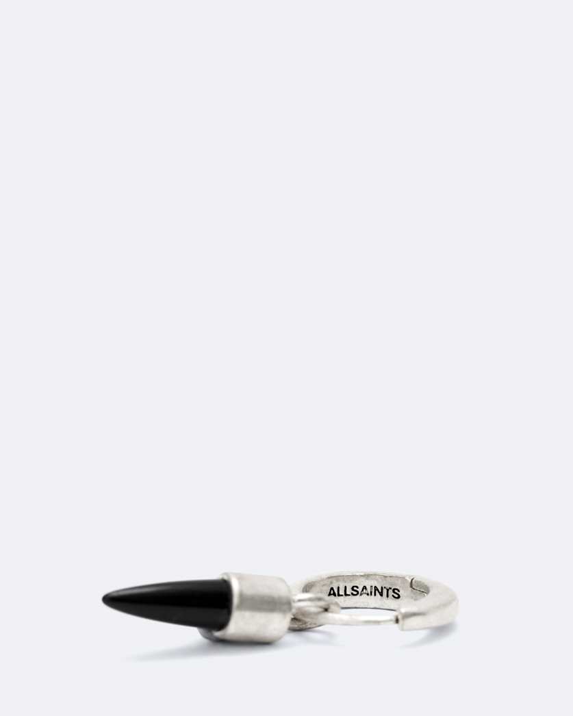 Cone Pendant Huggie Earrings