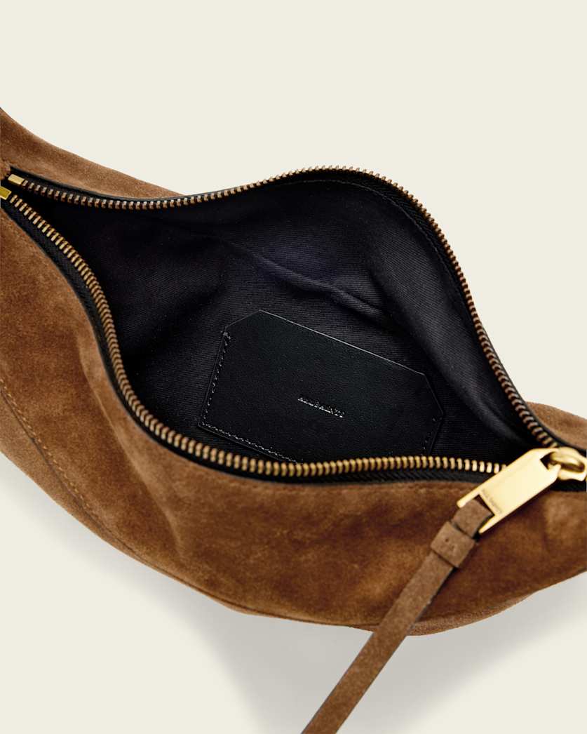 Luna Suede Crossbody Bag