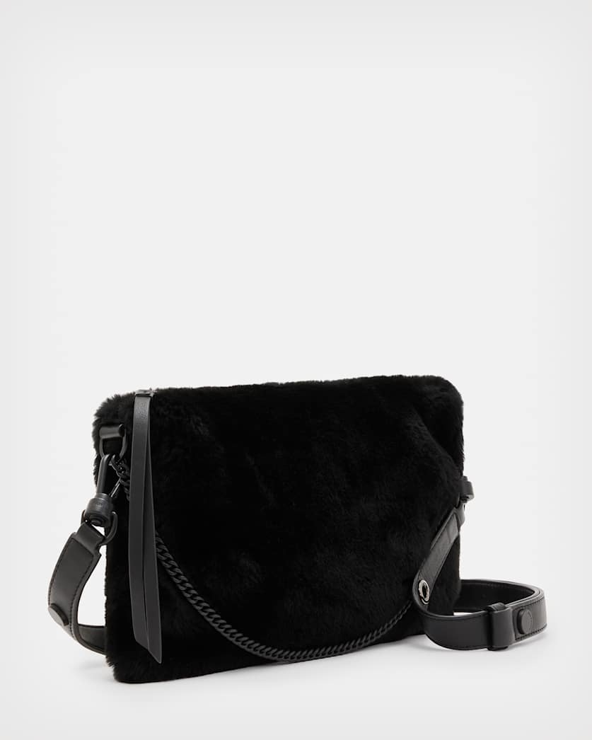 Eve Shearling Crossbody Bag