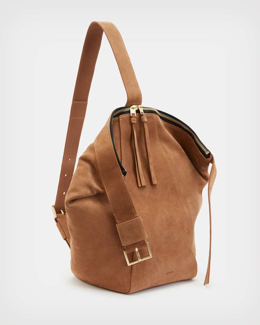 Anouck 2-In-1 Suede Backpack