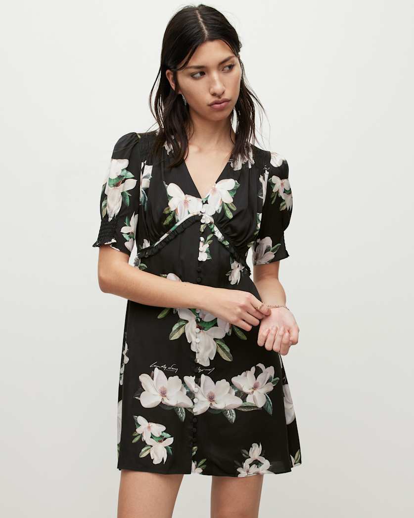 Demi Alessandra Floral Mini Dress