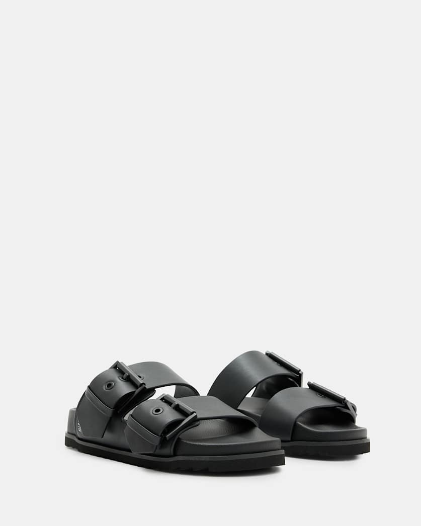 Sian Leather Buckle Sandals