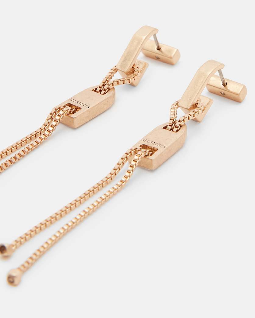 Zosia Chain Gold-Tone Earrings