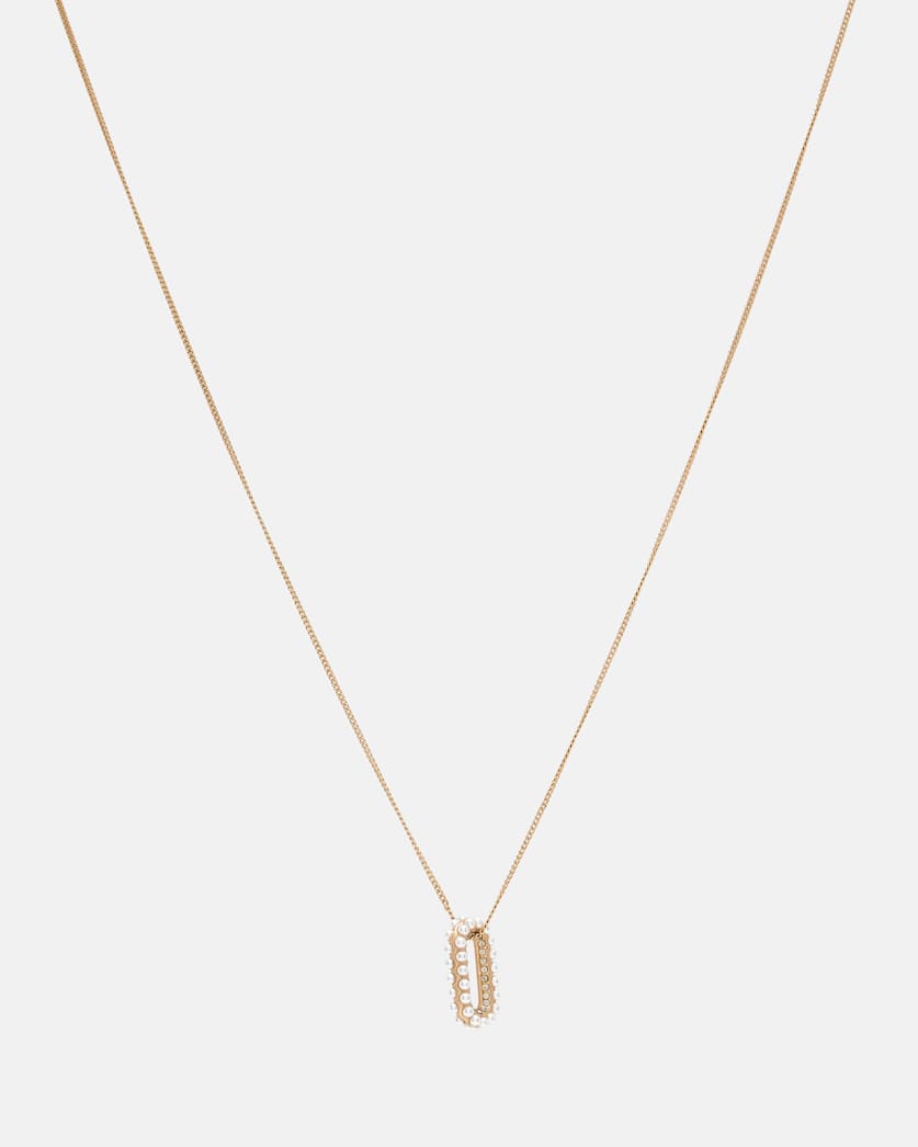 Vida Gold-Tone Pearl Necklace