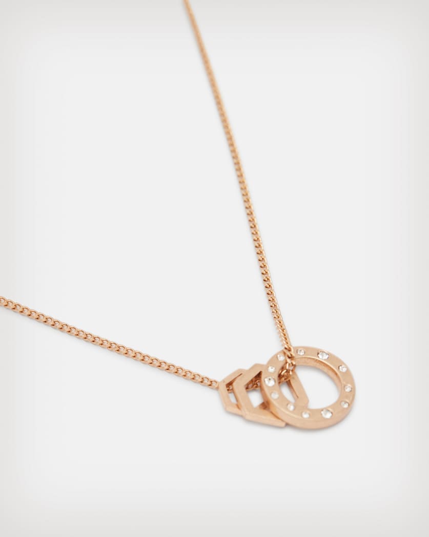 Moire Multi Pendant Necklace