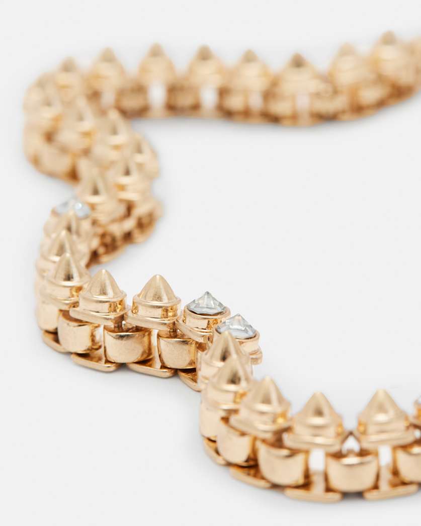 Bobbie Box Chain Studded Necklace